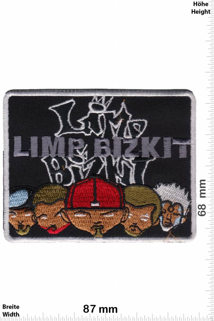 Limp Bizkit - Patch - Back Patches - Patch Keychains Stickers -   - Biggest Patch Shop worldwide