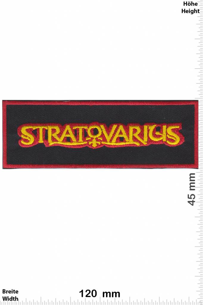 Stratovarius Stratovarius - rot gold  -Power-Metal-Band