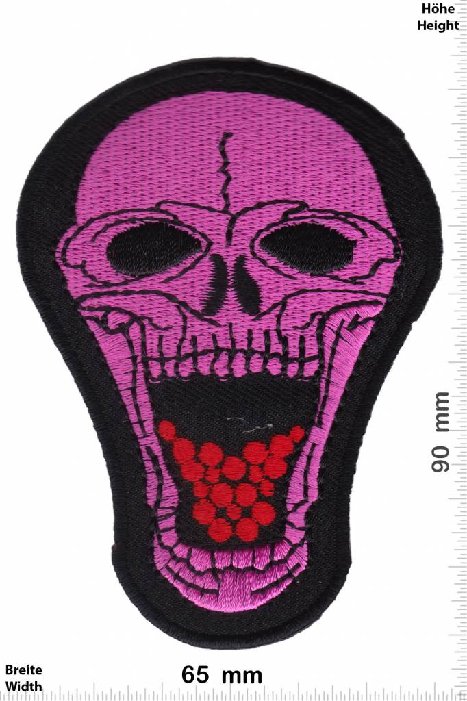 Totenkopf pink Skull Ghost