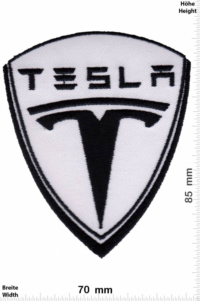 Tesla  Tesla - black white