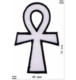 Kreuz Kreuz - Crucifix - Kelten - weiss schwarz