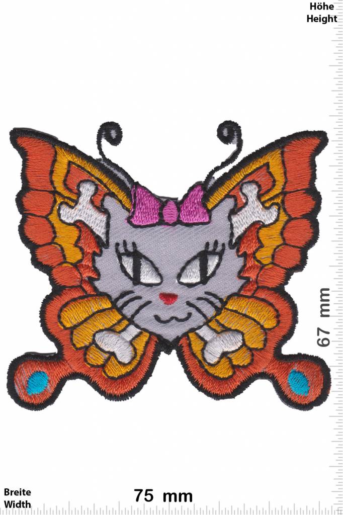 Oldschool Butterfly Cat
