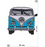 VW,Volkswagen VW Bully - blue - front