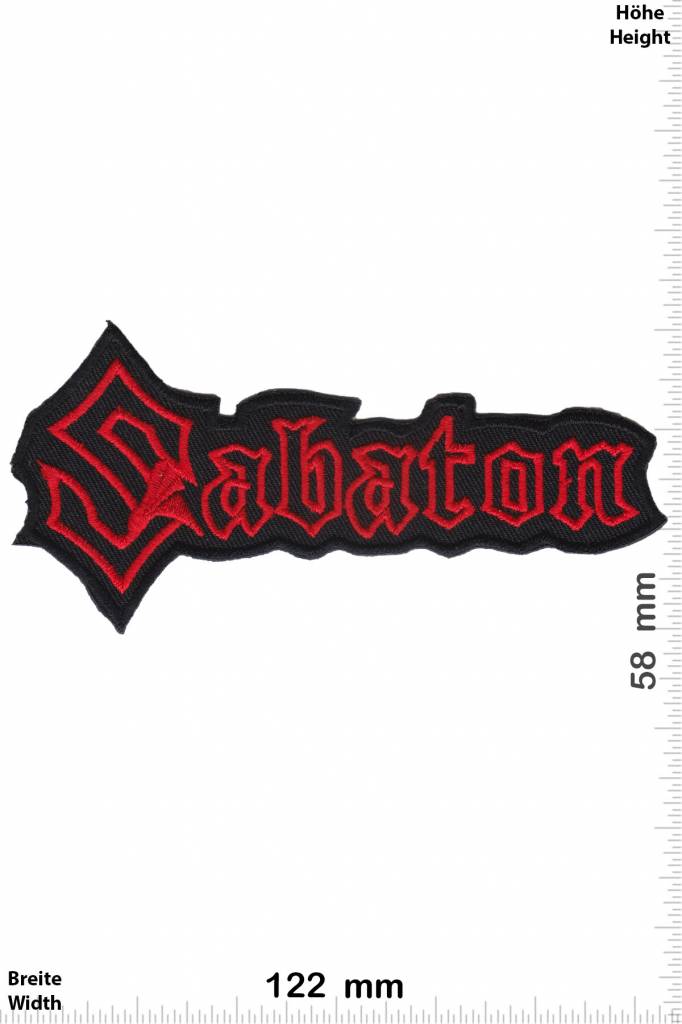 Sabaton  Sabaton - red - Power-Metal-Band