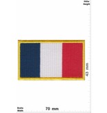 Frankreich, France France - Flag - gold