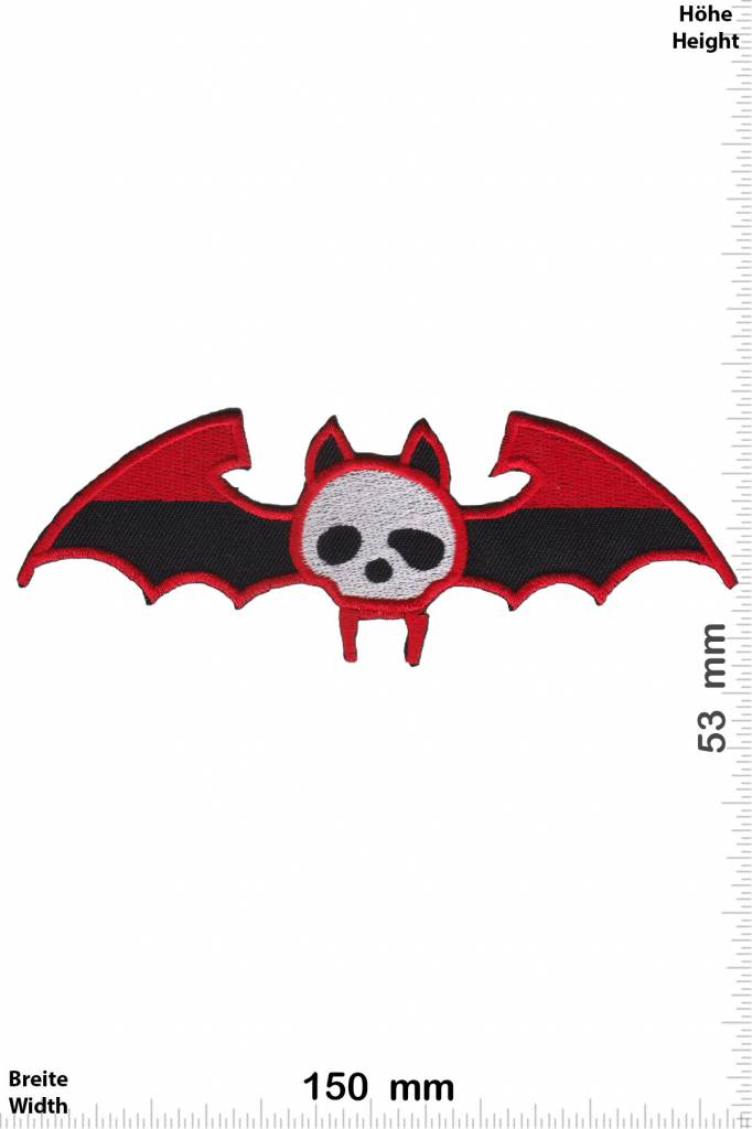 Oldschool Bat Skull