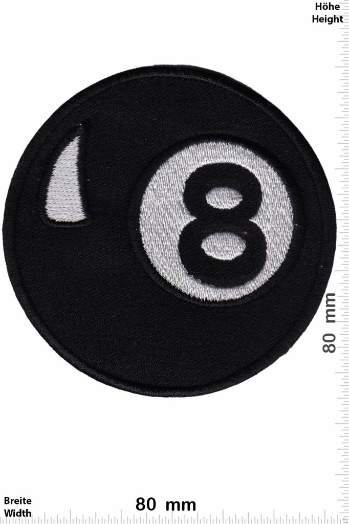 8 Ball Black Eight - big - Billiard