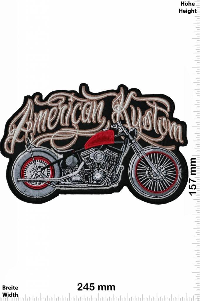 Biker American Kustom - 24 cm - BIG