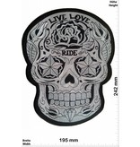 Muerto Skull - Live Love Ride - Muerto - 24 cm - BIG