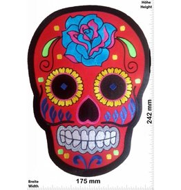 Muerto Skull -  red - Muerto - 24 cm - BIG