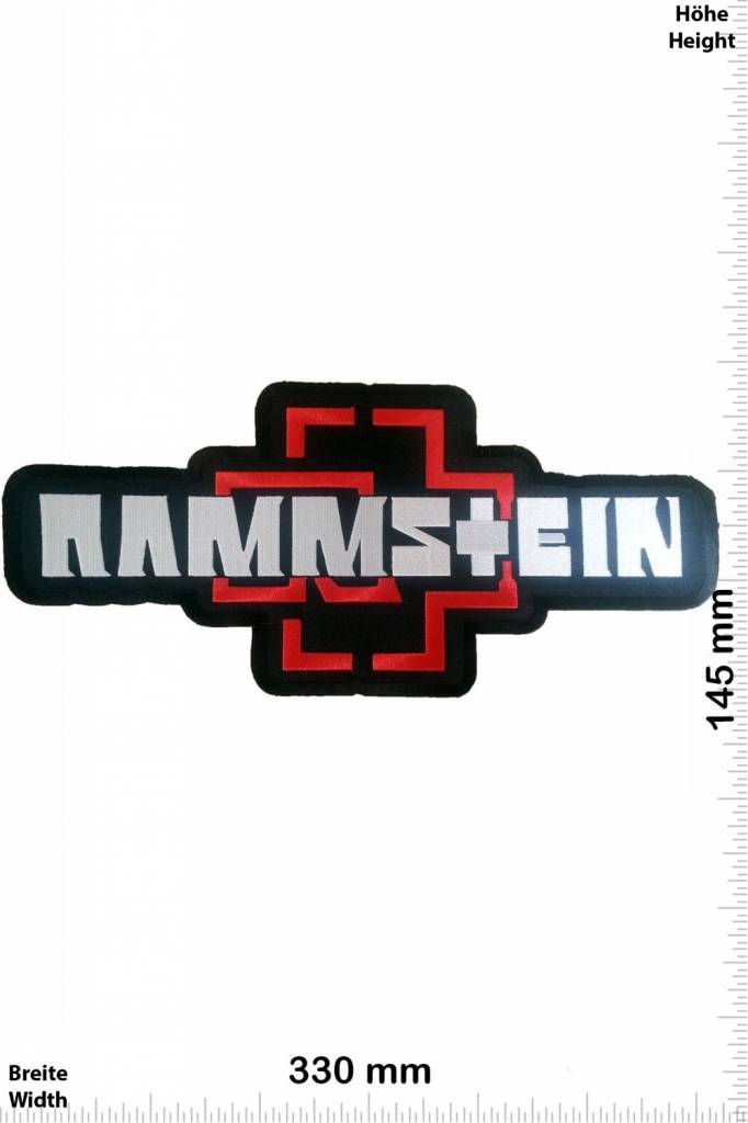 Rammstein Patch -Rammstein - 33 cm - BIG