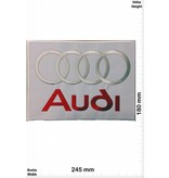 Audi Audi -  silver red white - 24 cm - BIG