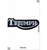 Triumph Triumph -  black silver - 32 cm - Bigpatch  - Motorsport