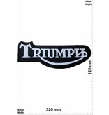 Triumph Triumph - schwarz silber - schwarz silber - 32 cm - Bigpatch  - Motorsport