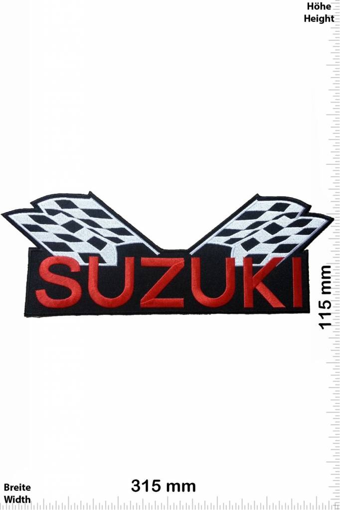 Suzuki Suzuki - Flag - Flaggen -  31 cm - Big