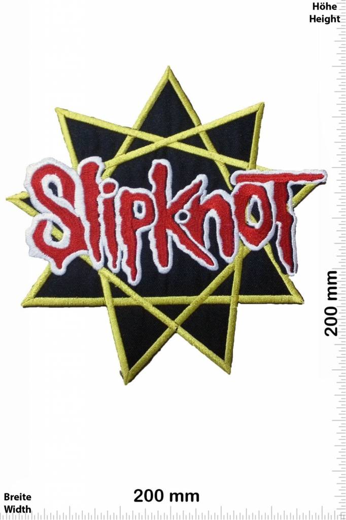 Slipknot Slipknot Pentagramm - 20 cm - BIG