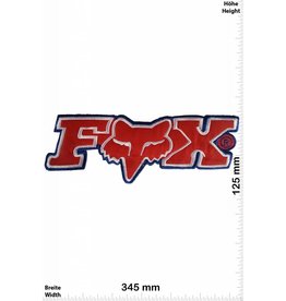 Fox FOX - red blue - 34 cm  - BIG