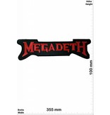 Megadeth Megadeth - 33 cm - BIGPATCH