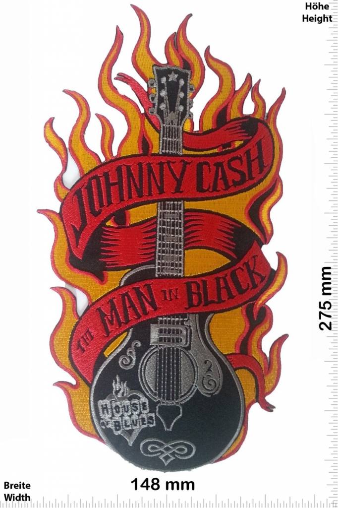 Johnny Cash Johnny Cash - 1st Man in schwarz - 27cm -  BIG