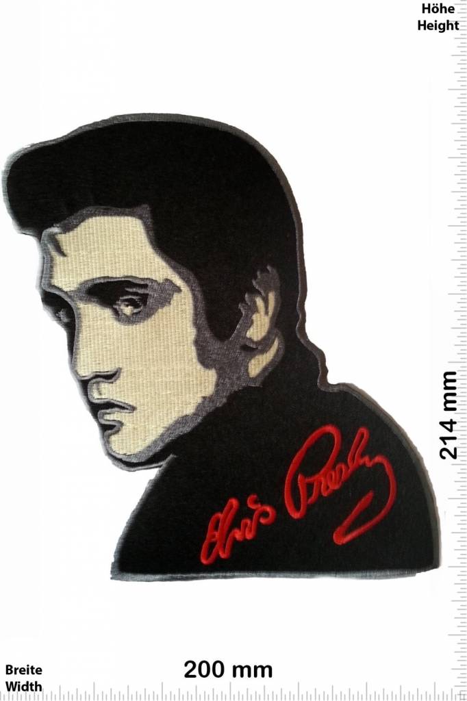 Elvis Elvis Presley  - 21 cm - BIGMusicRockabilly Rocker Biker Greaser Vintage