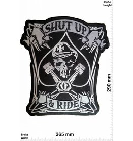 Totenkopf Shut up and Ride -  29 cm - BIG