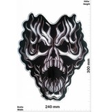 Totenkopf Ghost Skull -  30 cm - BIG