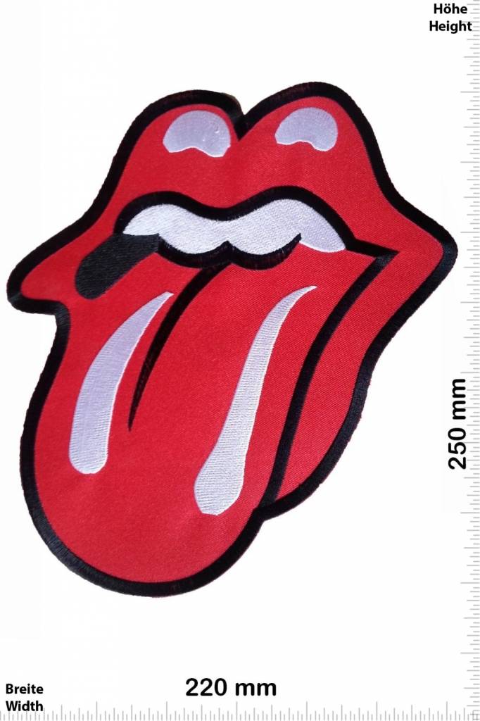 Rolling Stones R. Stones - Zunge - 25 cm - BIGMusicRock