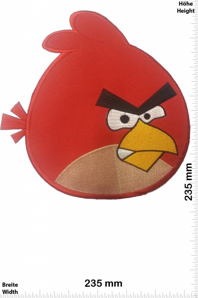 Angry Bird Angry Bird - red  - 23 cm - BIG