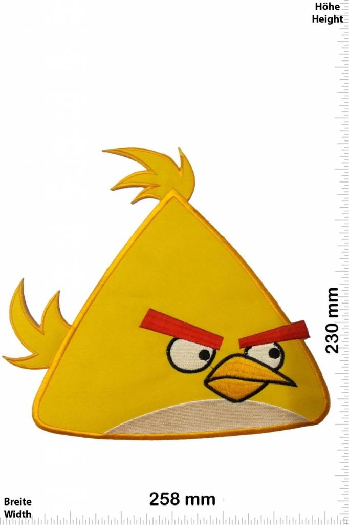 Angry Bird Angry Bird - gelb / gelb - 25 cm - BIG