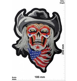 Totenkopf Skull Cowboy USA - Totenkopf Cowboy USA - 25 cm - BIG