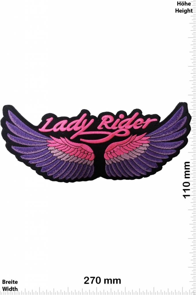 Lady Rider Lady Rider - Wings - Flügel - 27 cm - BIG