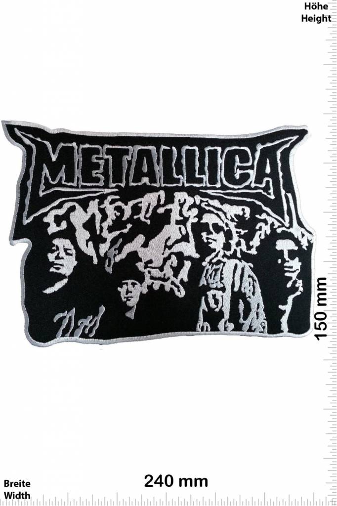 Metallica Metallica - BAND- Music24 cm - BIGKutte