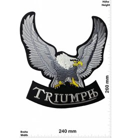 Triumph Triumph - Eagle - Adler - 26 cm - BIGBikerMotorcycle - Motorsport - Classic Cars - Motocross -