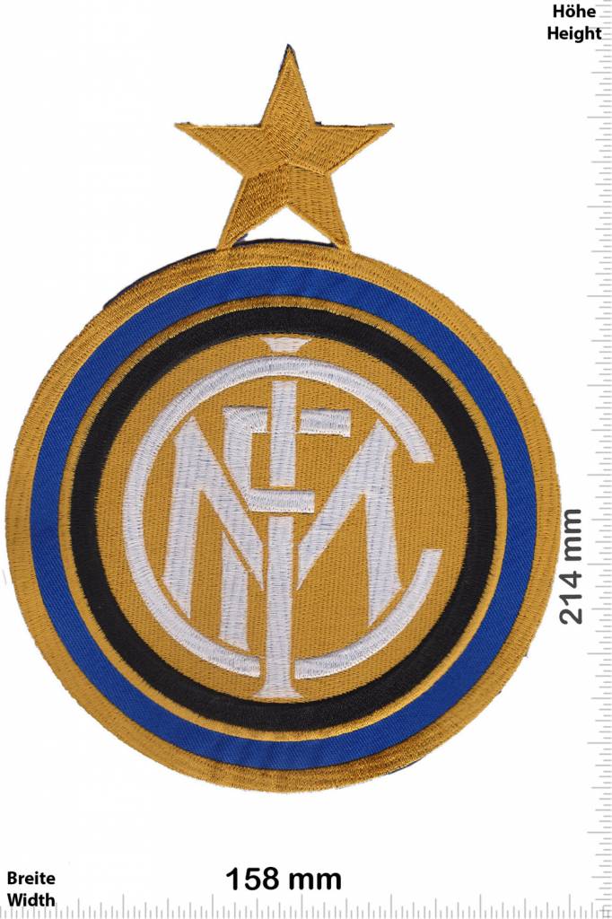 FC Inter Mailand FC Inter Mailand - 21 cm - BIGPATCH -Soccer Italy - Fußball