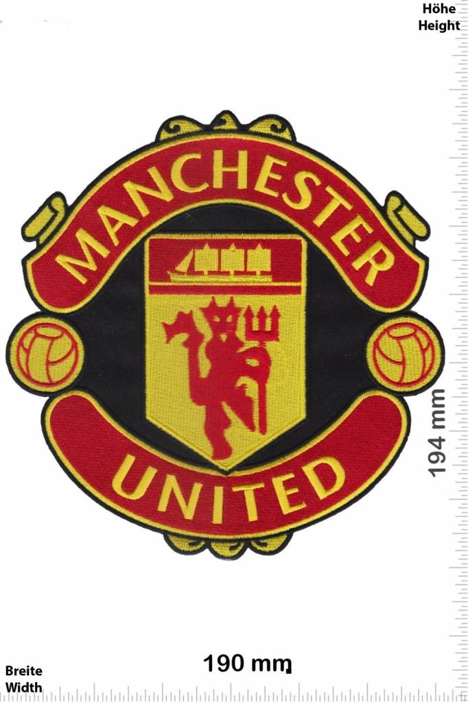 Manchester United  Manchester United - 19 cm - BIGMan United - rot Devils - Soccer UK England - Soccer Football - Fußball