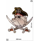 Pirat Pirate - Bulldogge - 30 cm - BIG Pirat- Bulldog - Dog- HQ