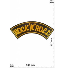 Rock n Roll Rock ' n' Roll - gold - 33 cm - BIGMusic