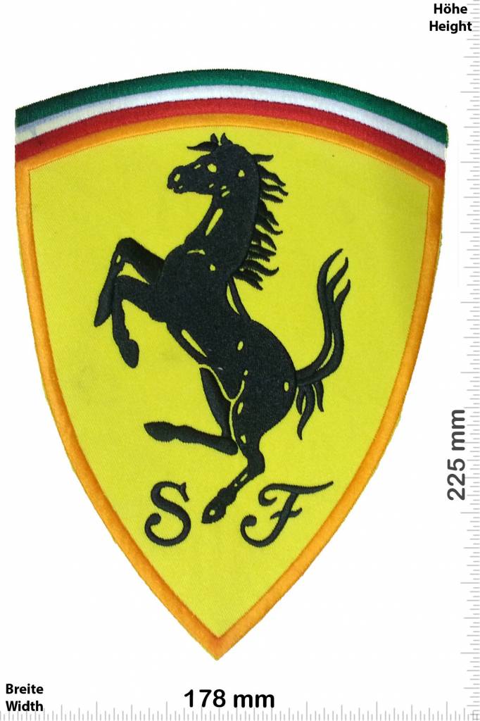 Ferrari - Patch - patch posteriore - Patch Portachiavi Adesivi