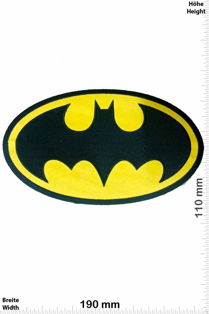 Batman - Parche - parche posterior - Patch Llaveros Pegatinas -   - Mayor Patch Tienda de todo el mundo - Patch Llaveros  Pegatinas