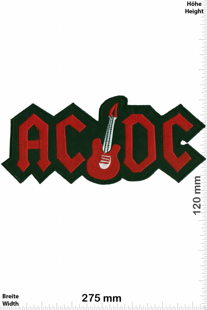 AC DC ACDC - AC DC - with Guitar - 27 cm