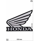 Honda Honda - Flügel - Fly - silber - 25 cm