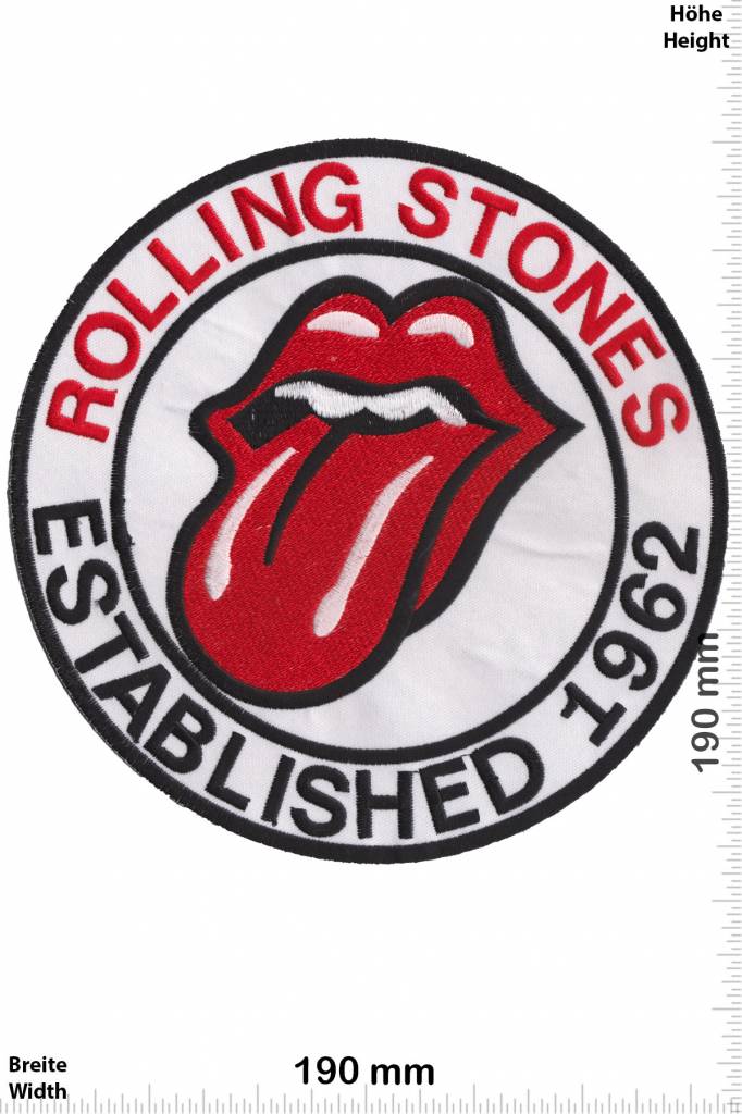 Rolling Stones Rolling Stones - Established 1962 - 19 cm