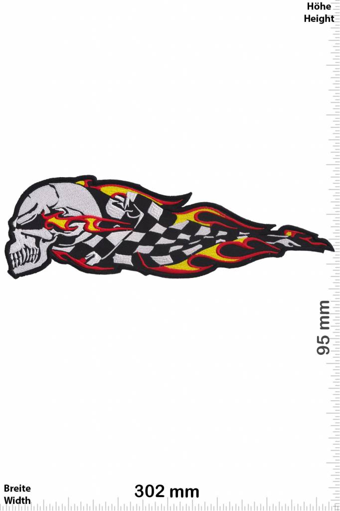 Totenkopf Skull Race -  30 cm