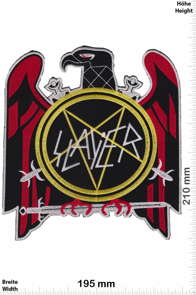 Slayer Slayer -pentagram - 21 cm