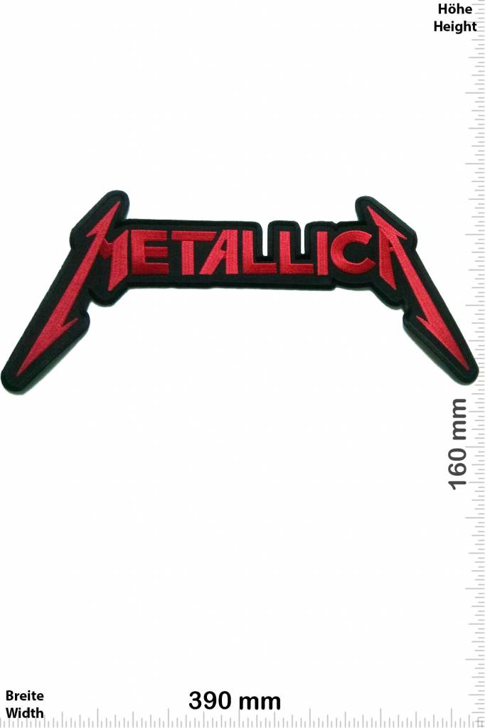 Metallica Metallica - red - 39 cm