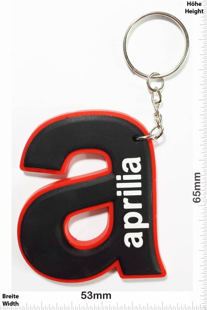 Aprilia a Aprilia - schwarz - Aufnäher Shop / Patch - Shop