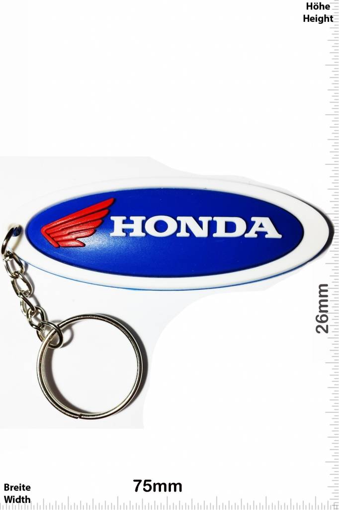 Honda HONDA - long -  weiss  blau