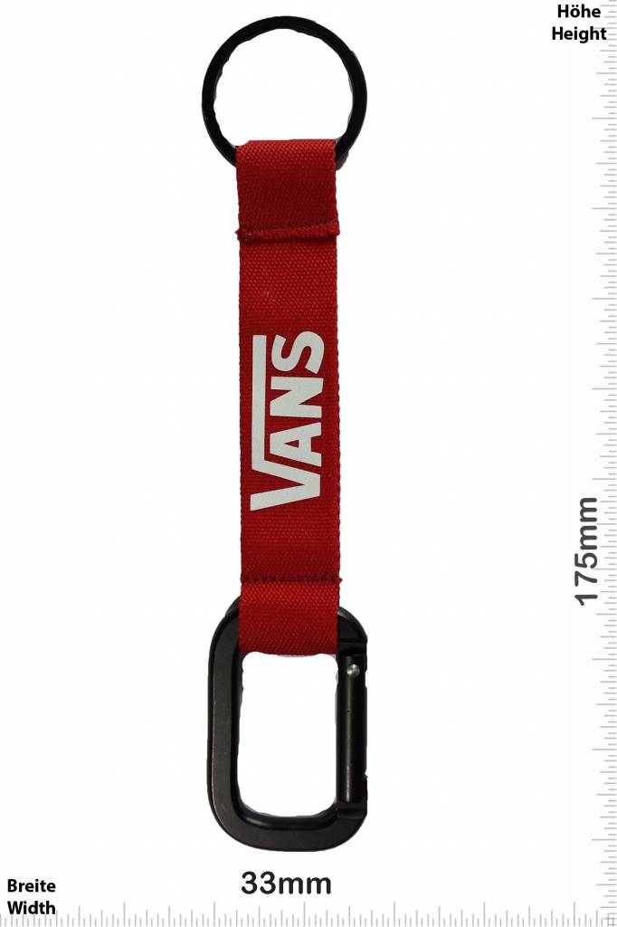 Karabiner, Carabiner VANS - red  - Karabiner