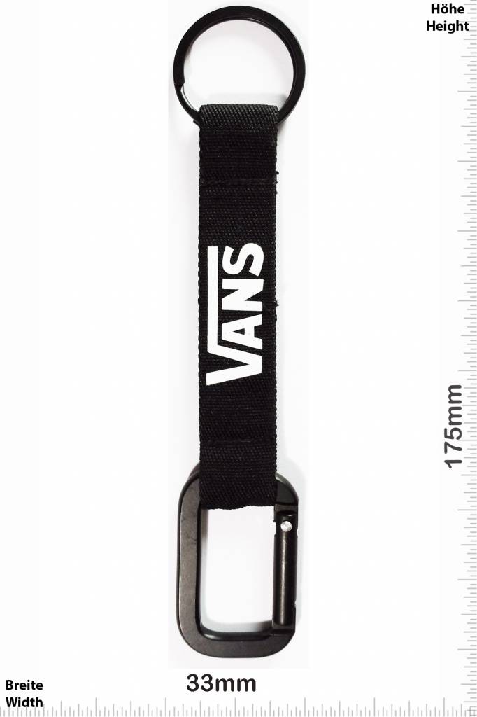 Karabiner, Carabiner VANS - black  - Karabiner