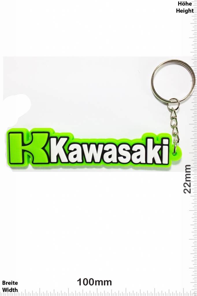 Kawasaki KAWASAKI Schrift - green